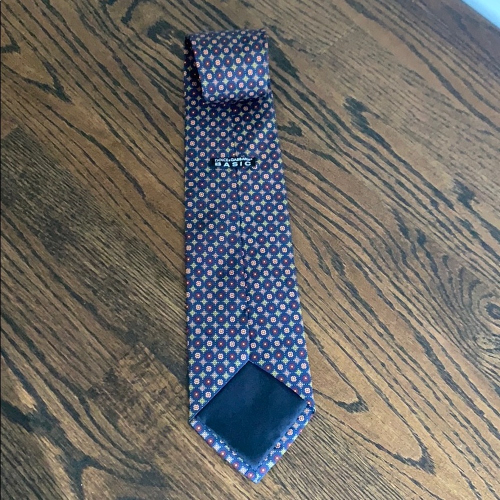 DOLCE & GABBANA SILK TIE